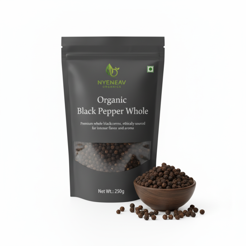 Organic Black Pepper Whole